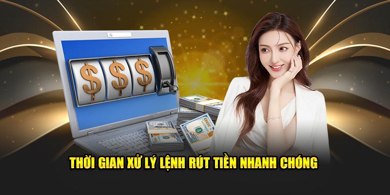 Thời gian xử lý lệnh rút tiền trong một nốt nhạc